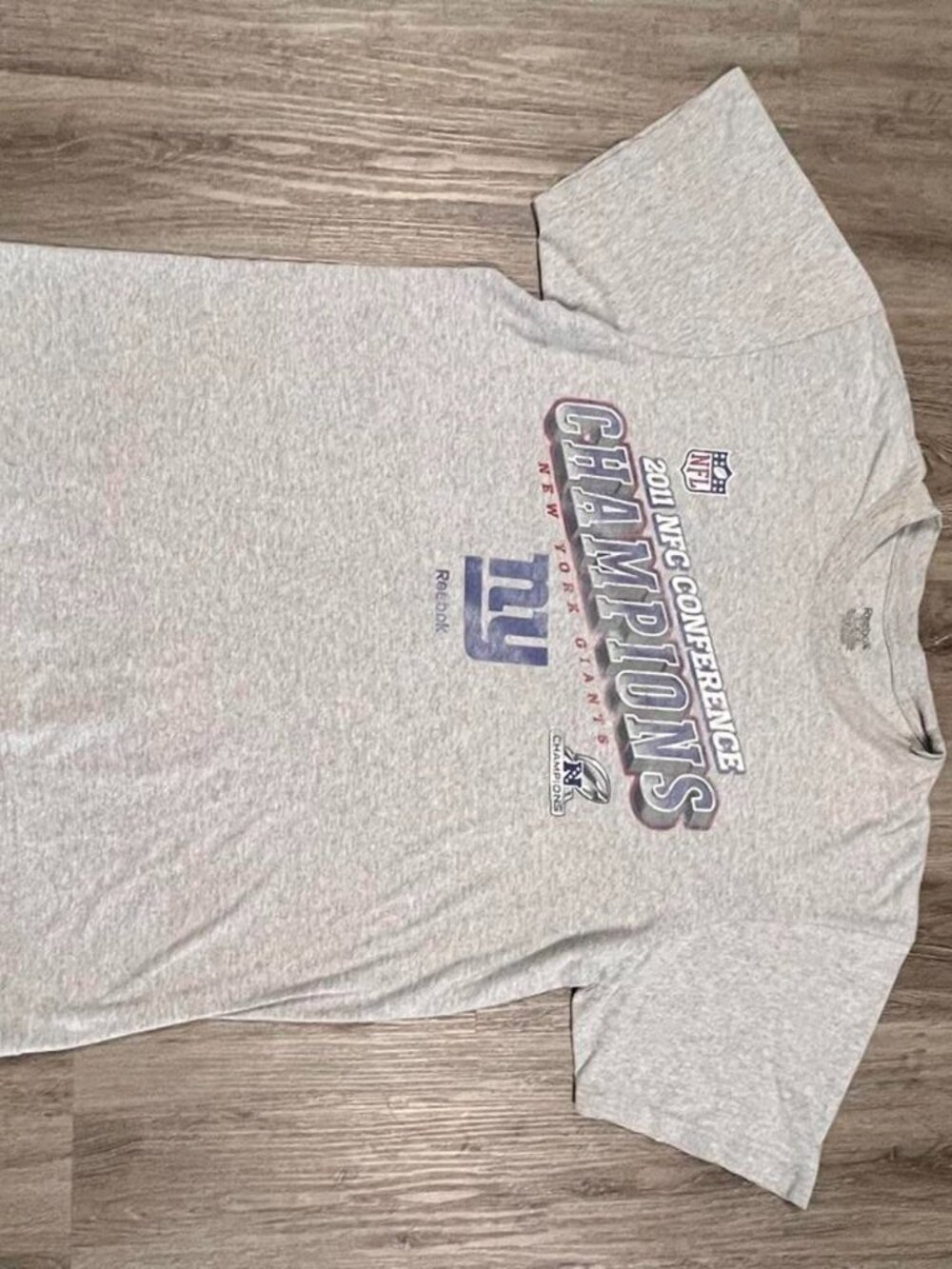 Reebok New York Giants 2011 NFC Conference Champions T-Shirt
